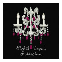 Invitations de ~ du lustre III de nuit