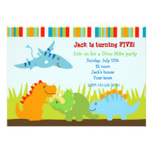 Invitations de fête d'anniversaire de photo de Din