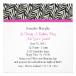 Invitations de fête d'anniversaire d'impression de