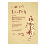Invitations de Luau