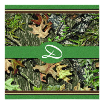 Invitations de mariage de Camo