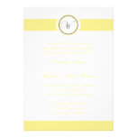 Invitations de mariage de cercle de point de monog invitations