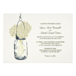 Invitations de mariage de pot d'hortensia et de ma