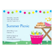 Invitations de partie de barbecue de jardin de res