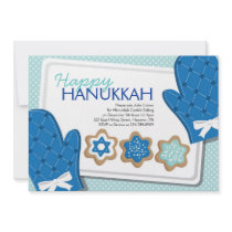 Invitations de partie de biscuit de Hanoucca