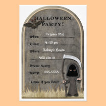 Invitations de partie de Halloween invitations