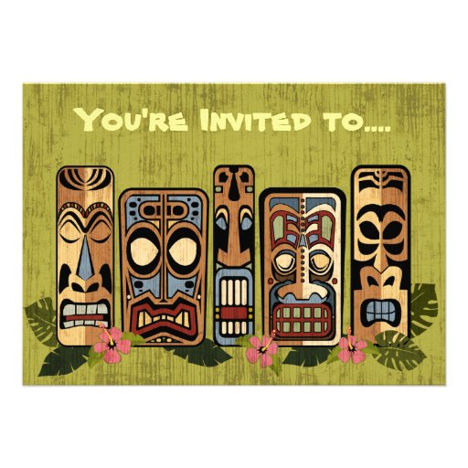Invitations de partie de Tiki