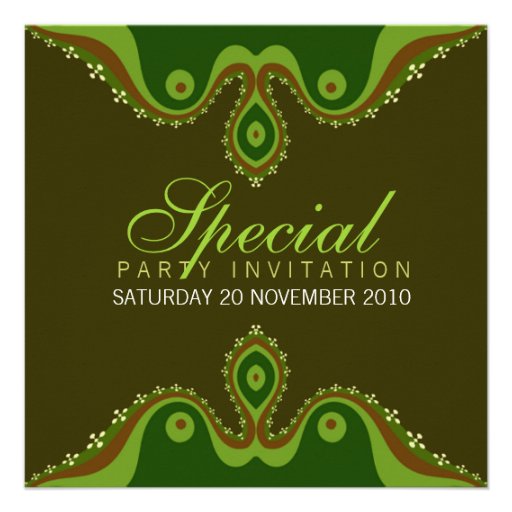 Invitations de Special de la terre de Goddesian