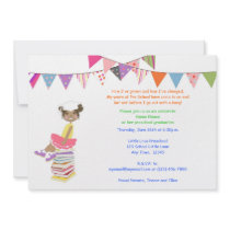 Invitations d'école maternelle ou de jardin d'enfa