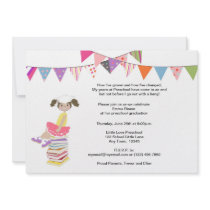 Invitations d'école maternelle ou de jardin d'enfa