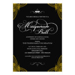 Invitations formelles de boule de mascarade
