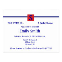 Invitations nautiques cartes postales