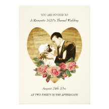 Invitations orientées de mariage des années 1920 r