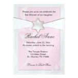 Invitations rose-clair de bat mitzvah