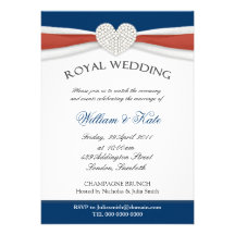 Invitations royales de partie de Chambre de mariag