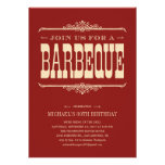 Invitations universelles de partie de barbecue