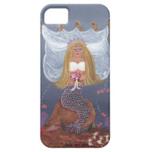 iPhone5 de Bruid van de gevalMeermin iPhone 5 Case-Mate Hoesje