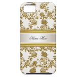 iPhone 5 het Elegante Gouden Damast van de Room Bl iPhone 5 Covers