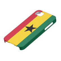 Iphone 5 van de Vlag van Ghana geval