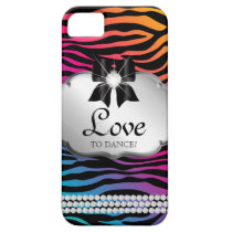 iPhone de couverture de téléphone portable de zèbr coques case-mate
