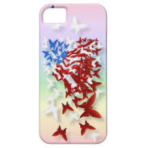 Iphone van de Vlag van de Vlinder Case-Mate iPhone 5 Hoesje
