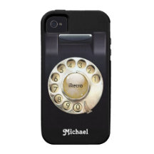 iRetro Roterende Oldschool Case-Mate iPhone 4 Case