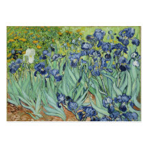 Iris - cartes de visite de Van Gogh Cartes De Visite Personnelles