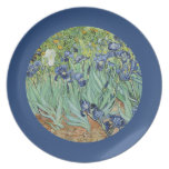 Iris de Vincent van Gogh Assiette Pour Soirée