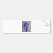 Iris op Linnen Bumpersticker
