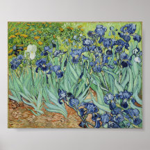 Iris par Van Gogh Poster