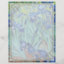 Iris, Vincent van Gogh. Prospectus Customisé