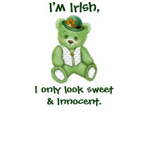 Irlandais mignon Teddybear