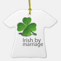Irlandais par conception de mariage décoration pour sapin de noël