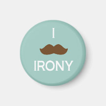 Ironie de la moustache I Aimants