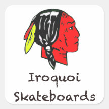 Iroquoiskateboards - autocollant