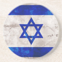 Israëlische Vlag Onderzetters