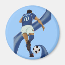 Italiaanse footballgiften voor Azzurri voetbalvent Koelkast Magneetjes