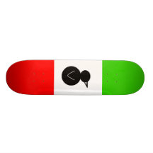 Italiano de pie planches à roulettes customisées