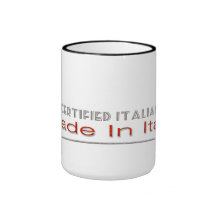 ITALIEN CERTIFIÉ TASSE À CAFÉ