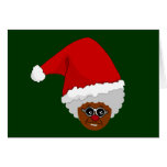 Ja, Virginia, is Er de Zwarte Kerstman Kaart