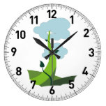 Jack et la tige de haricot horloge