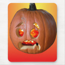 Jack_o-lantern op brand! muis mat