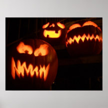 Jack-o-lanternes Affiches