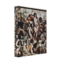 Jacopo del Conte - prédication de Jean-Baptist Impressions Sur Toile