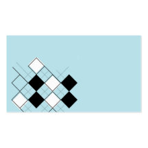 Jacquard bleu cartes de visite professionnelles