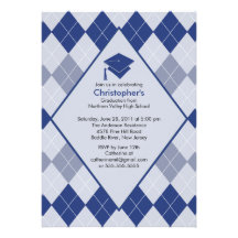 Jacquard bleu de très bon goût d'invitation d'obte