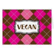 Jacquard végétalien de Brown de rose de fierté Carte De Vœux