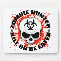 Jager 3 van de zombie muismatten