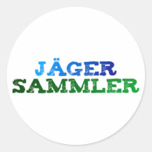 Jäger Sammler Sticker