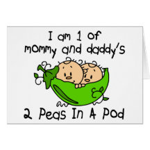 J'ai 1 ans de pois de maman et de papa 2 dans une  cartes de vœux